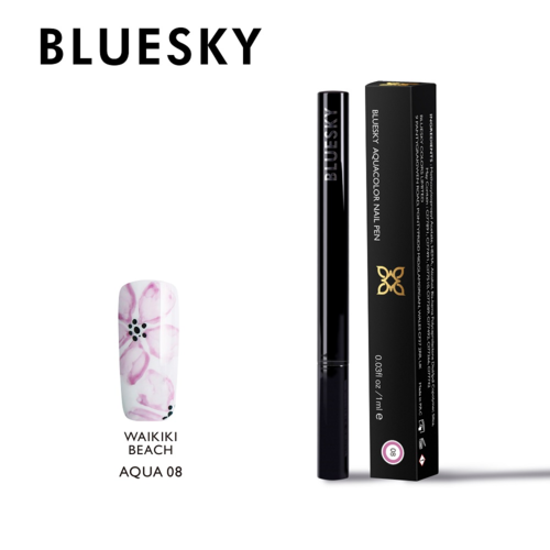 Bluesky - AquaColor Nail Pen 08 - WAIKIKI BEACH