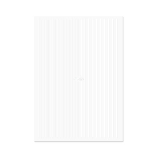 Moyra Nail Art Stripes WHITE
