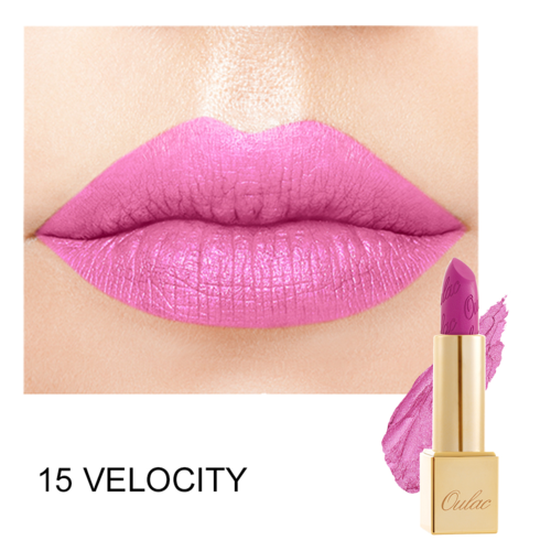 Oulac Cosmetics - Metallic Shine Lipstick - VELOCITY 15