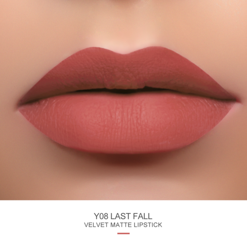 Oulac Cosmetics - Velvet Matte Lipstick - LAST FALL Y08