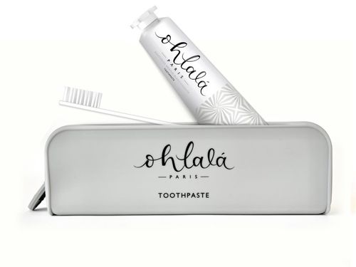 Ohlalá Premium Travel Set - WHITENING 75ml + DENTAL LUXE Toothbrush