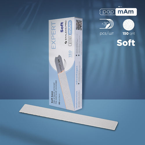 Staleks Pro Abrasive Tape with Soft Foam Layer EXPERT 20 150 grit (25pcs)